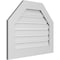 Ekena Millwork Octagonal Top Surface Mount PVC Gable Vent: Functional, w/ 3-1/2"W x 1"P Standard Frame, 30"W x 24"H GVPOT30X2401SF - alternate 5